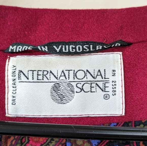 PURE WOOL Pea Coat, Vintage, Dolman Sleeve, Size 22, Gorgeous! - Picture 2 of 6